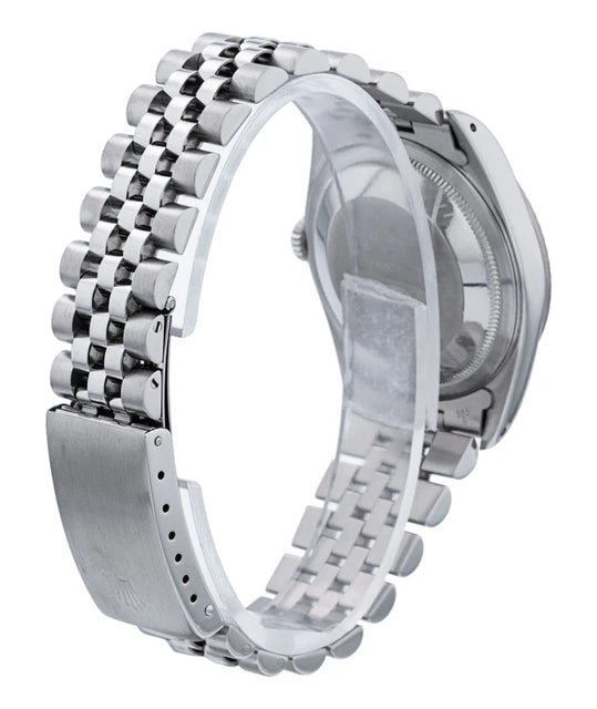 ROLEX DATEJUST 16234 | STEEL & WHITE GOLD FLUTED BEZEL WATCH