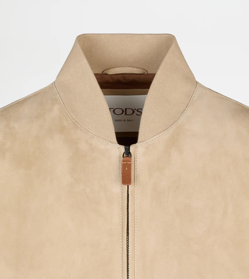 PASHMY SUEDE LEATHER BOMBER JACKET | LUXURY SOFT SUEDE OUTERWEAR