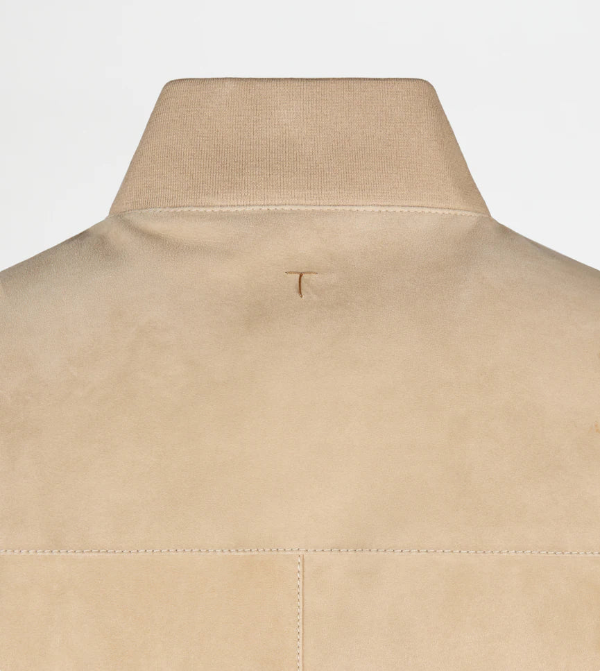 PASHMY SUEDE LEATHER BOMBER JACKET | LUXURY SOFT SUEDE OUTERWEAR
