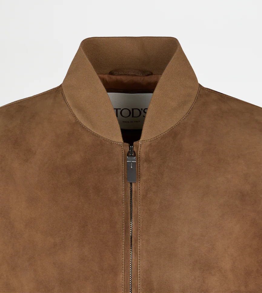 PASHMY SUEDE LEATHER BOMBER JACKET | LUXURY SOFT SUEDE OUTERWEAR