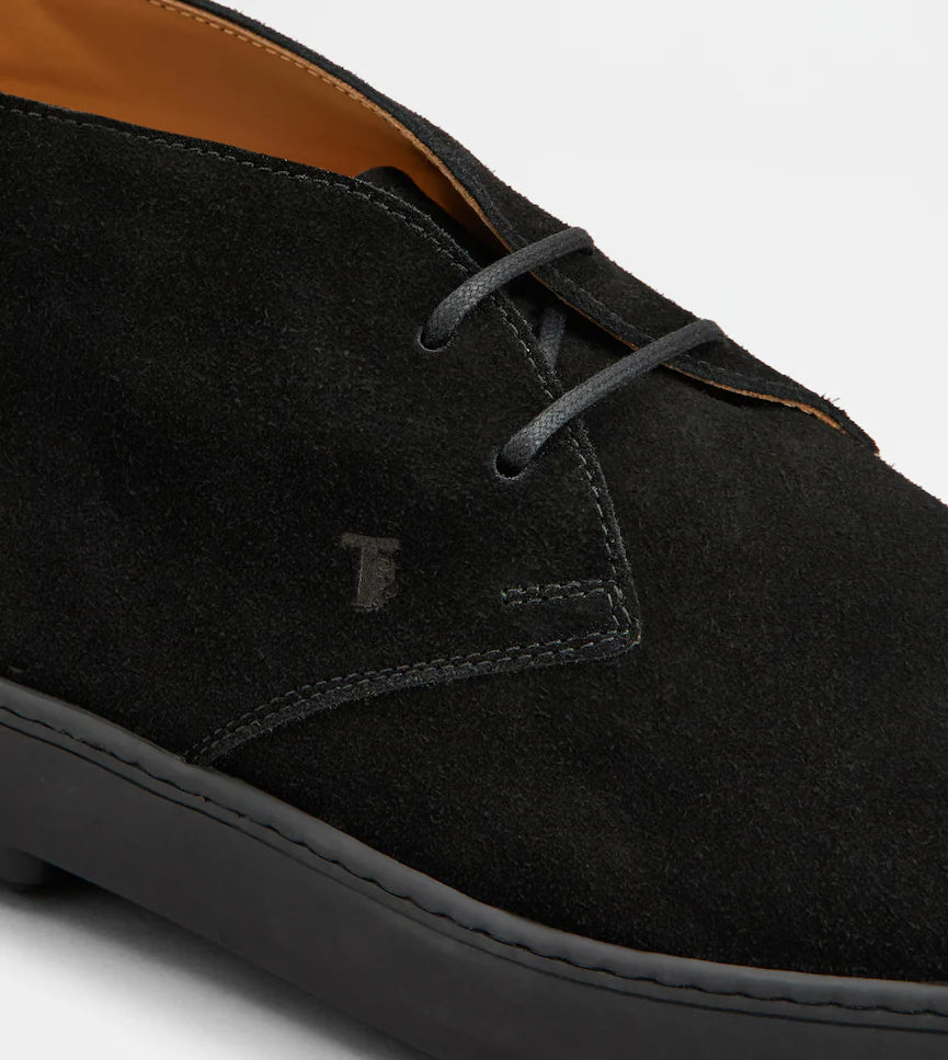 WINTER GOMMINO ANKLE BOOTS IN SUEDE LEATHER | LUXURY WINTER FOOTWEAR by TOD'S