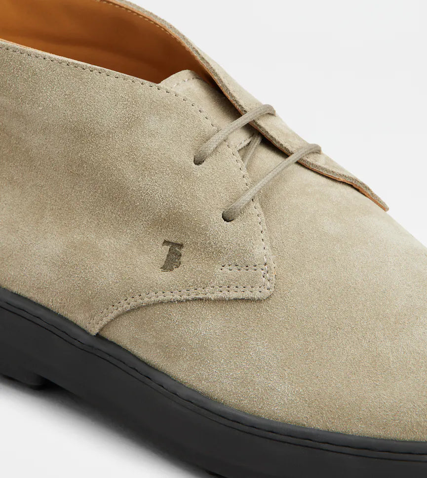 WINTER GOMMINO ANKLE BOOTS IN SUEDE LEATHER | LUXURY WINTER FOOTWEAR by TOD'S