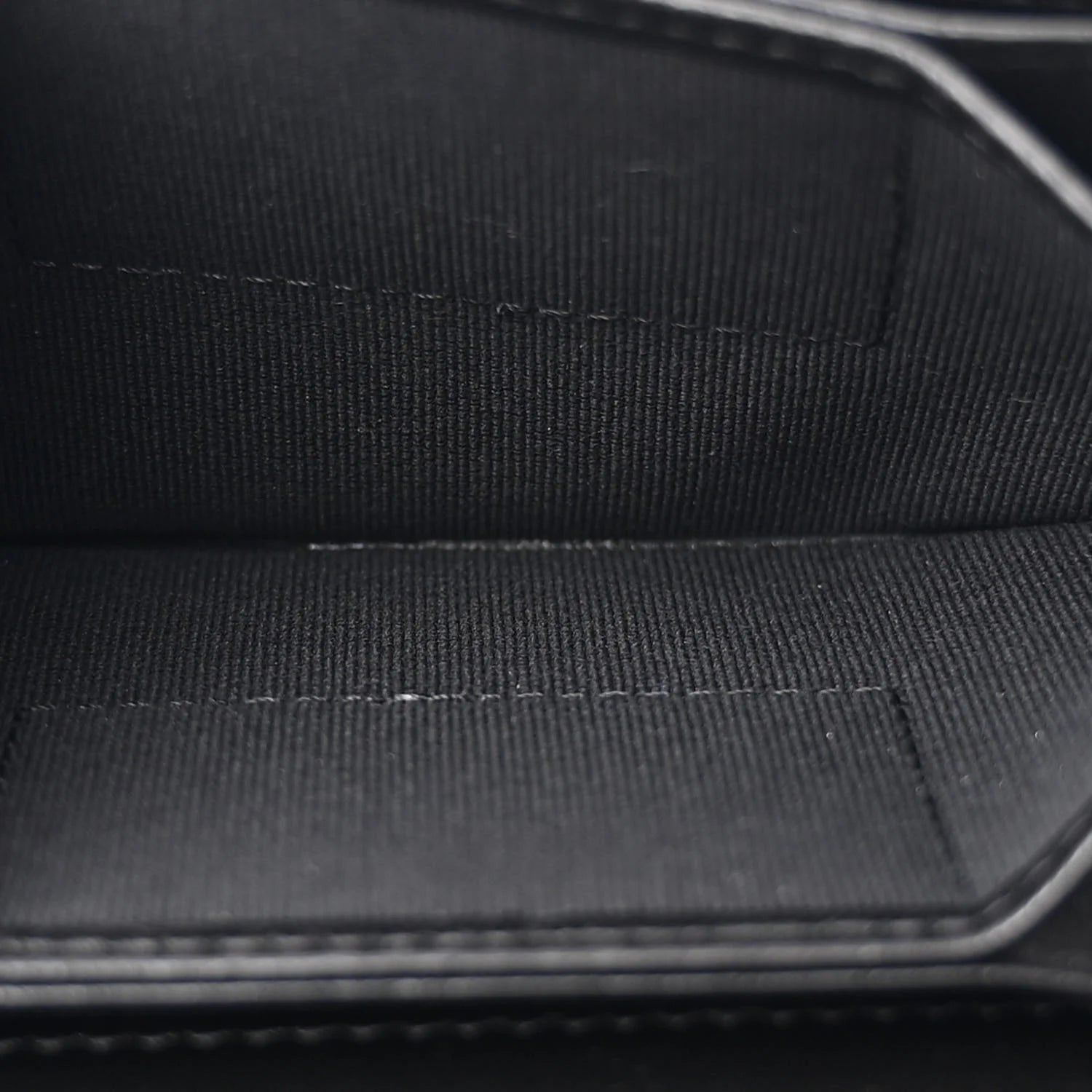 Chanel Black Lambskin Quilted Camellia Card Holder On Chain – Gold Hardware – Excellent Condition