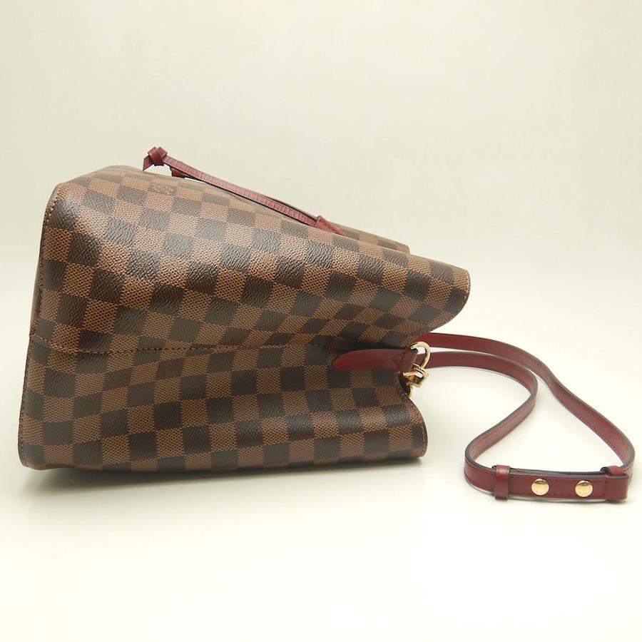 Louis Vuitton NeoNoe MM Damier Ebene Cherry Berry N40214 Bucket Bag – Very Good Condition | BeyVogue