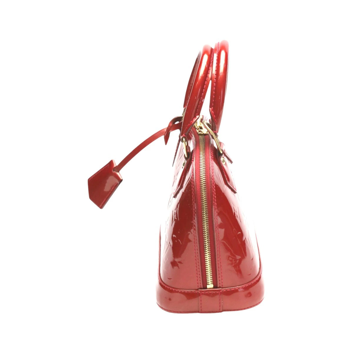 Louis Vuitton Alma BB Monogram Vernis Red Patent Leather Crossbody Bag M90174 – Pre-Owned Very Good Condition | BeyVogue