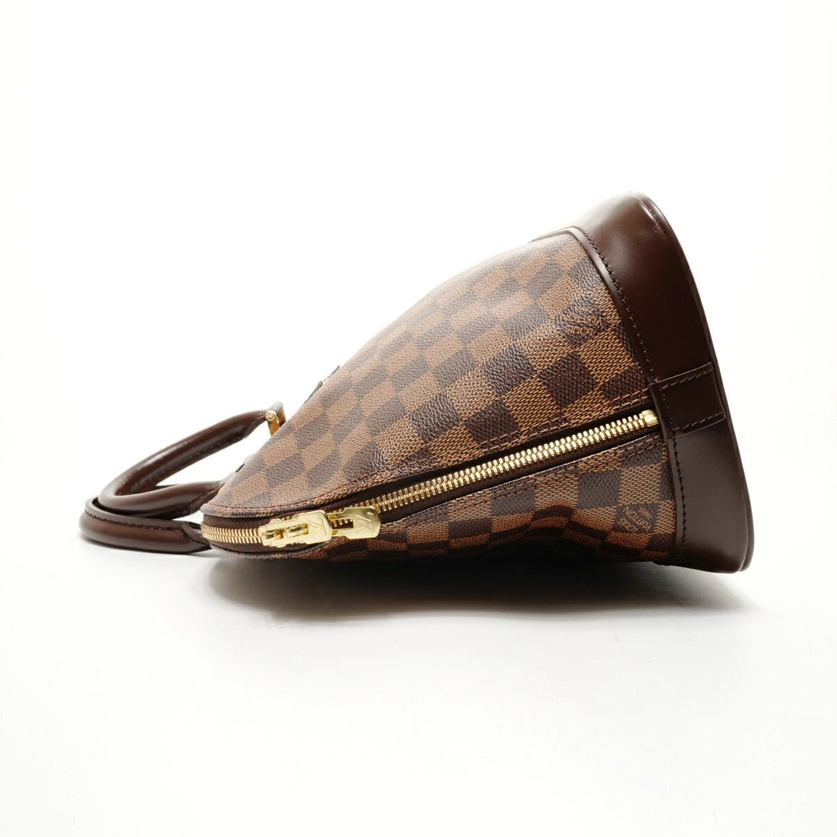 Louis Vuitton Alma PM Damier Ebene Handbag Brown Canvas – Pre-Owned Very Good Condition | BeyVogue WS26143