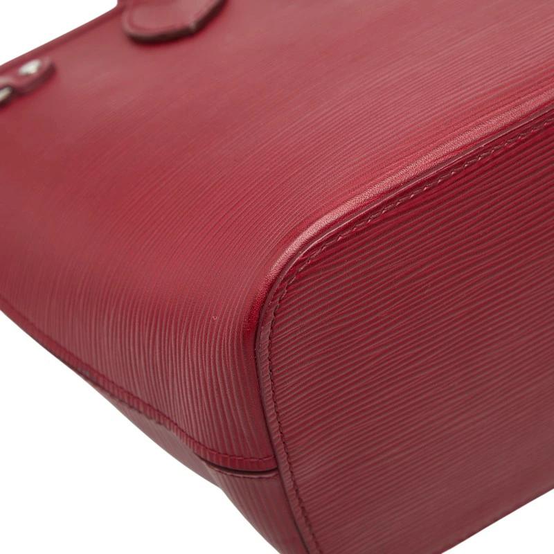 Louis Vuitton Neverfull PM Epi Leather Tote Bag M40959 – Fuchsia & Wine Red – Pre-Owned
