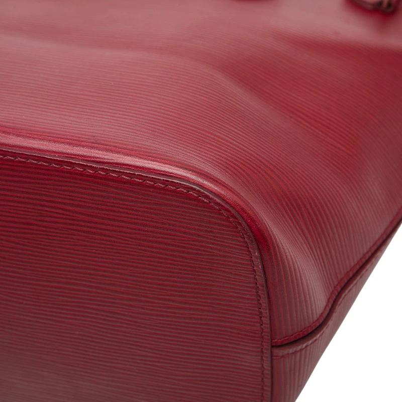 Louis Vuitton Neverfull PM Epi Leather Tote Bag M40959 – Fuchsia & Wine Red – Pre-Owned