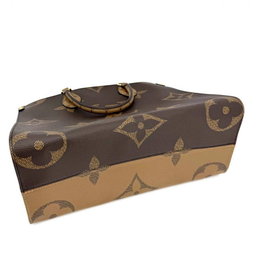 Louis Vuitton OnTheGo MM Giant Monogram Reverse M45321 Tote Bag – Very Good Condition | BeyVogue