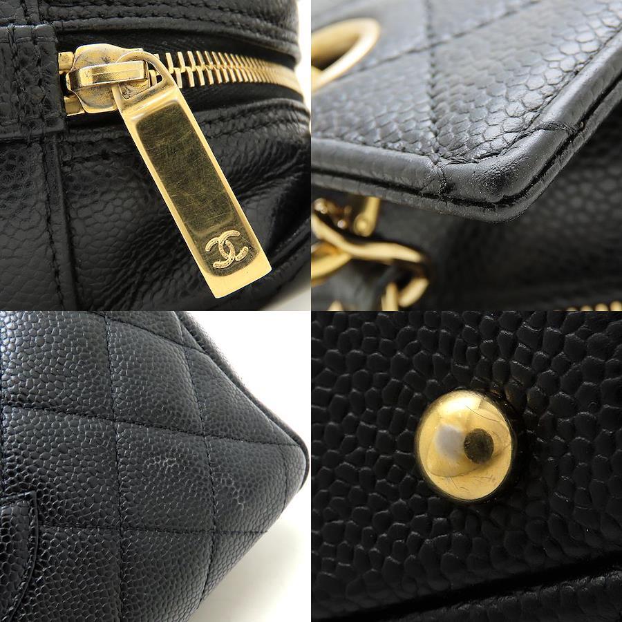 Chanel PTT Petit Timeless Black Caviar Leather Flap Bag A18004 – Pre-Owned