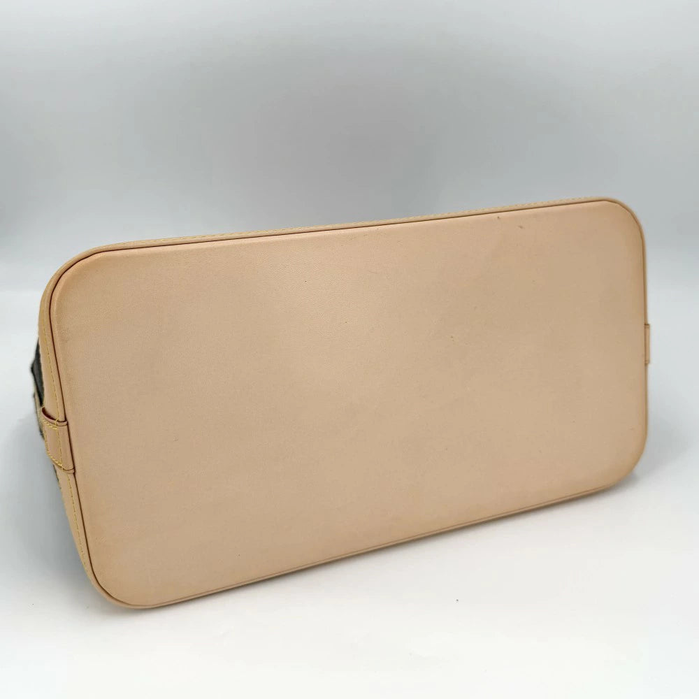 Louis Vuitton Alma PM Monogram Canvas Handbag M51130 – Classic Brown Pre-Owned | BeyVogue