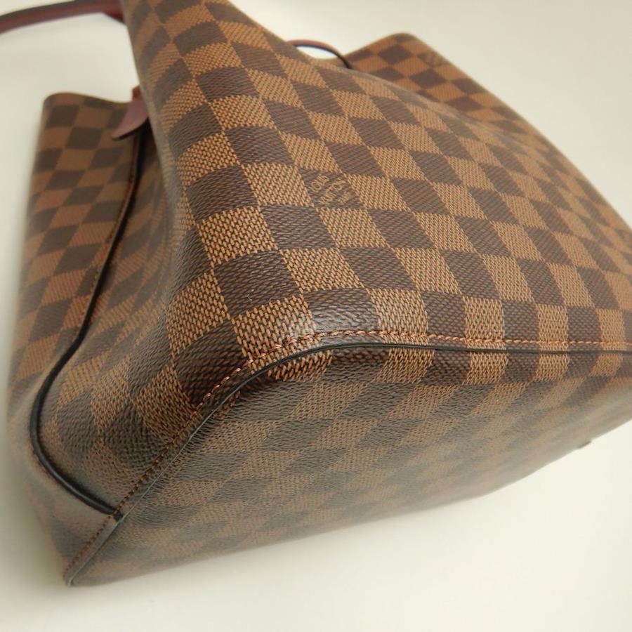 Louis Vuitton NeoNoe MM Damier Ebene Cherry Berry N40214 Bucket Bag – Very Good Condition | BeyVogue