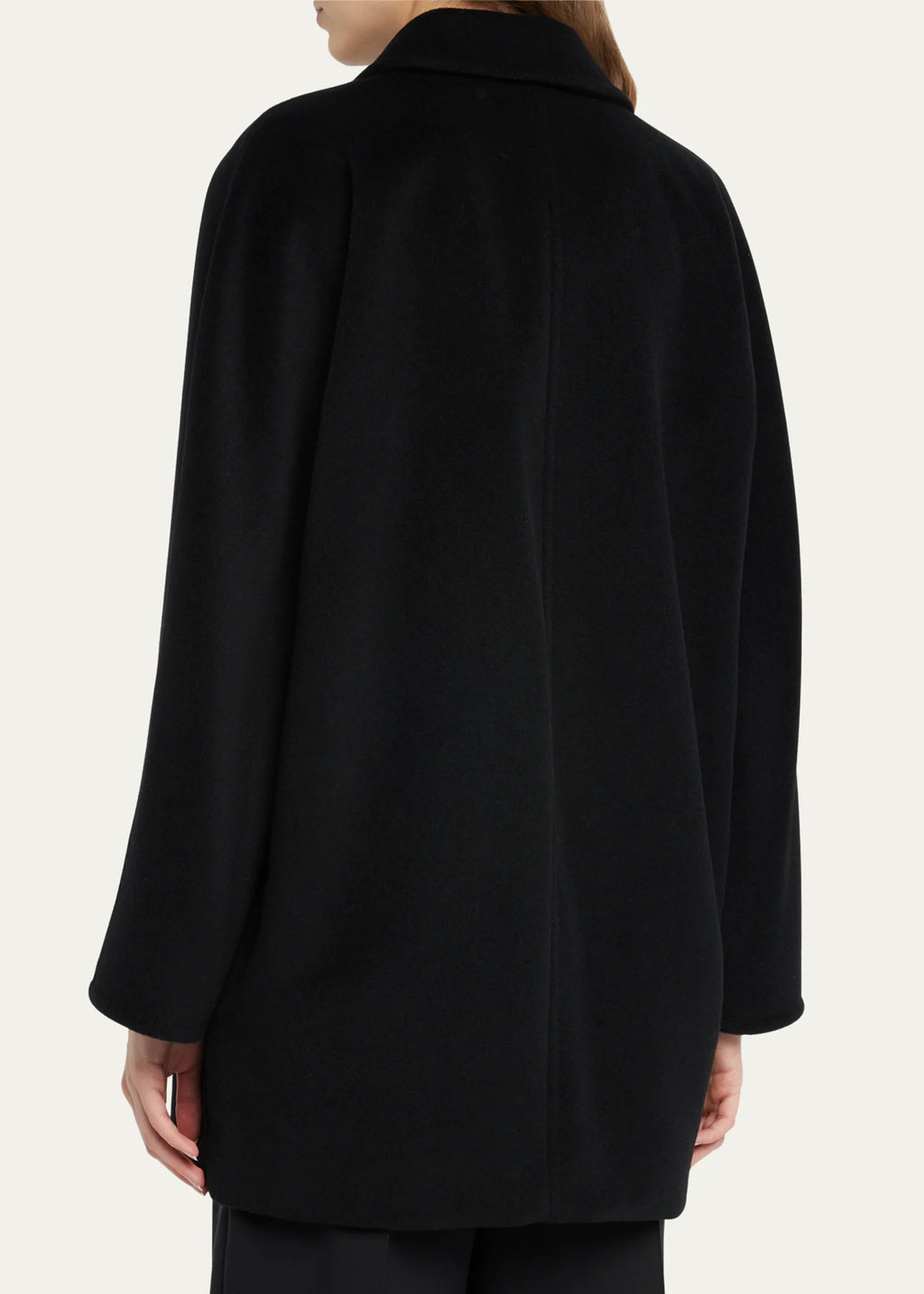 Max Mara - Rebus Wool Double-Breasted Short Coat