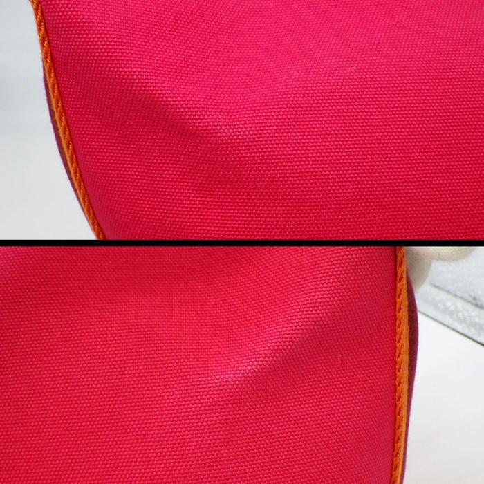 Hermès Bride-à-Brac PM Hibiscus Toile H Canvas Handbag with Palladium Hardware – Pre-Owned