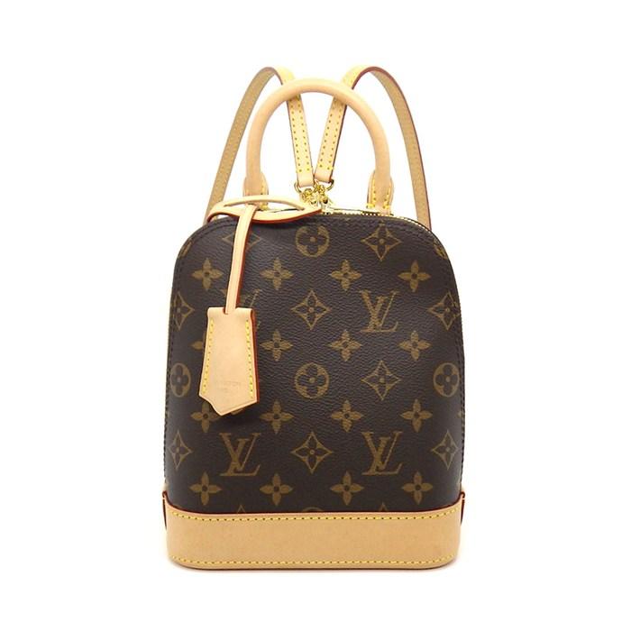 Louis Vuitton Alma Backpack Monogram M47132 Brown Canvas Leather – Rank A Condition | BeyVogue