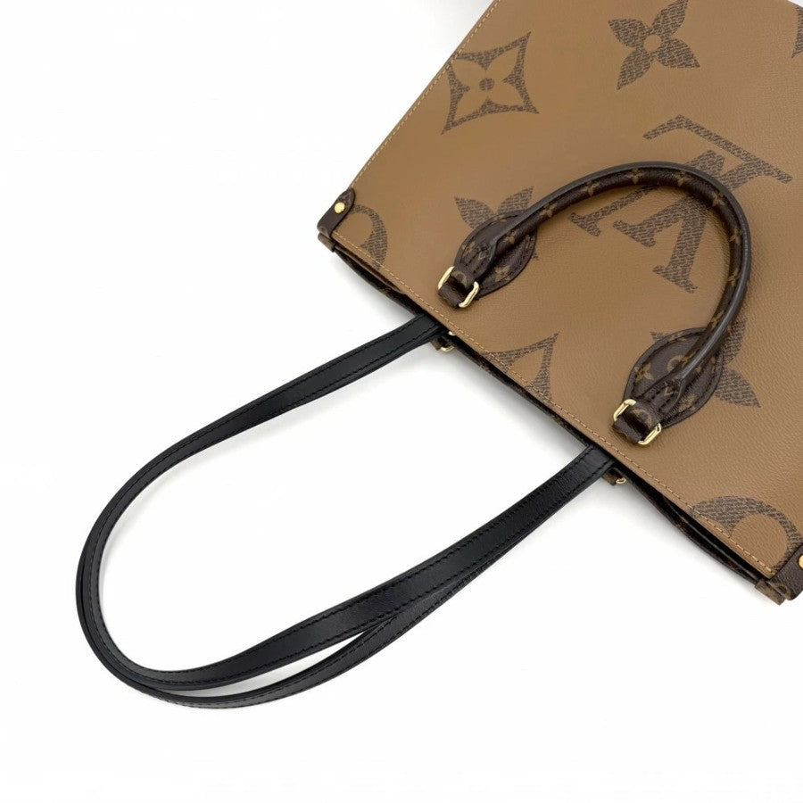Louis Vuitton OnTheGo MM Giant Monogram Reverse M45321 Tote Bag – Very Good Condition | BeyVogue