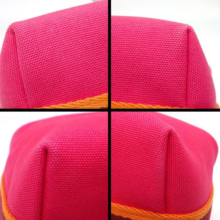 Hermès Bride-à-Brac PM Hibiscus Toile H Canvas Handbag with Palladium Hardware – Pre-Owned