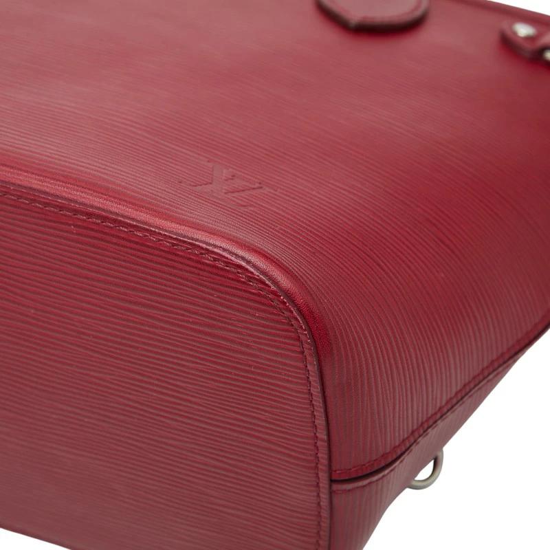Louis Vuitton Neverfull PM Epi Leather Tote Bag M40959 – Fuchsia & Wine Red – Pre-Owned