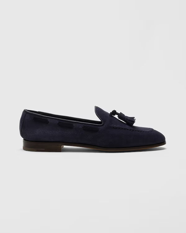 CLASSIC CHURCH’S BLUE PENNY LOAFER for Women | PEMBREY CALF LEATHER LOAFER