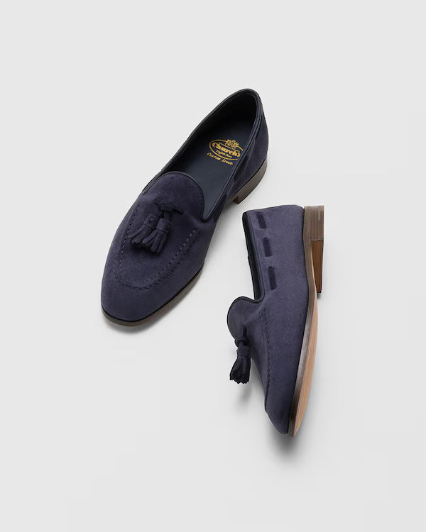 CLASSIC CHURCH’S BLUE PENNY LOAFER for Women | PEMBREY CALF LEATHER LOAFER