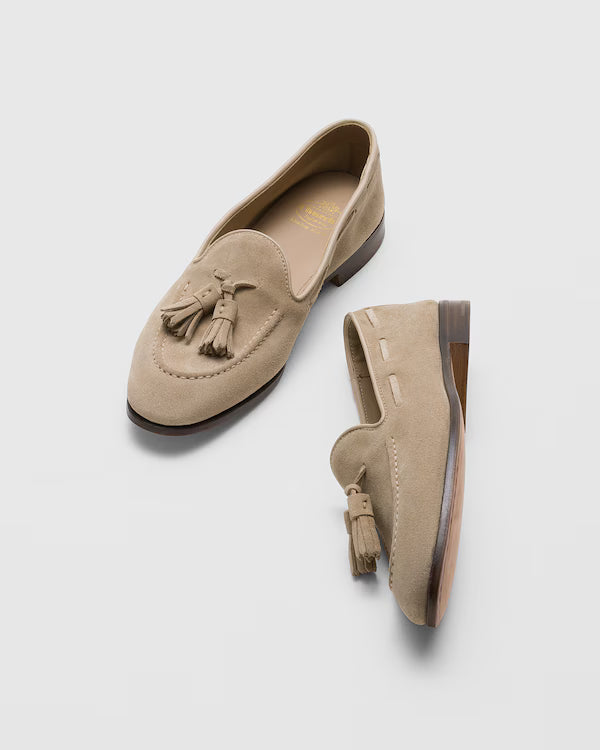 PEMBREY CALF LEATHER LOAFER | CLASSIC CHURCH’S PENNY LOAFER for Women - STONE