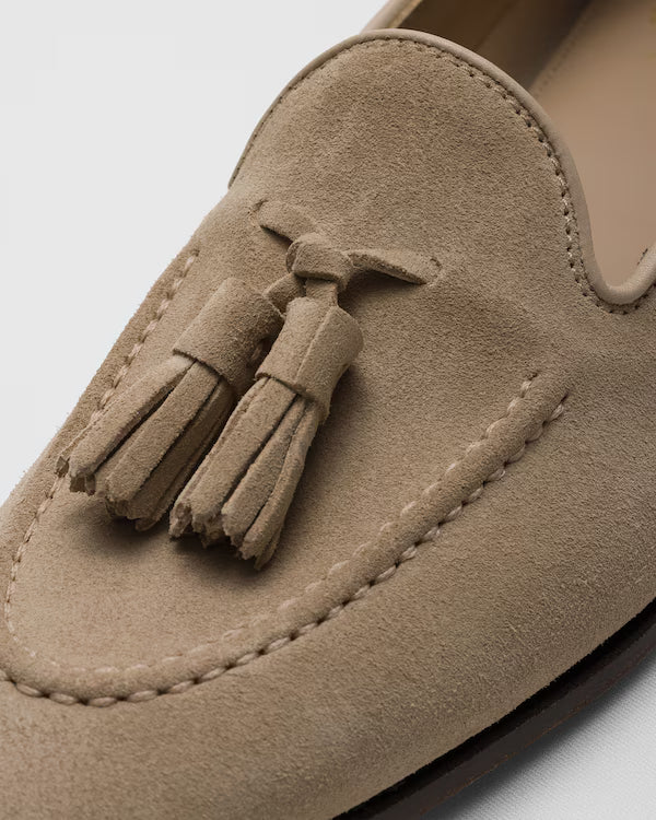 PEMBREY CALF LEATHER LOAFER | CLASSIC CHURCH’S PENNY LOAFER for Women - STONE