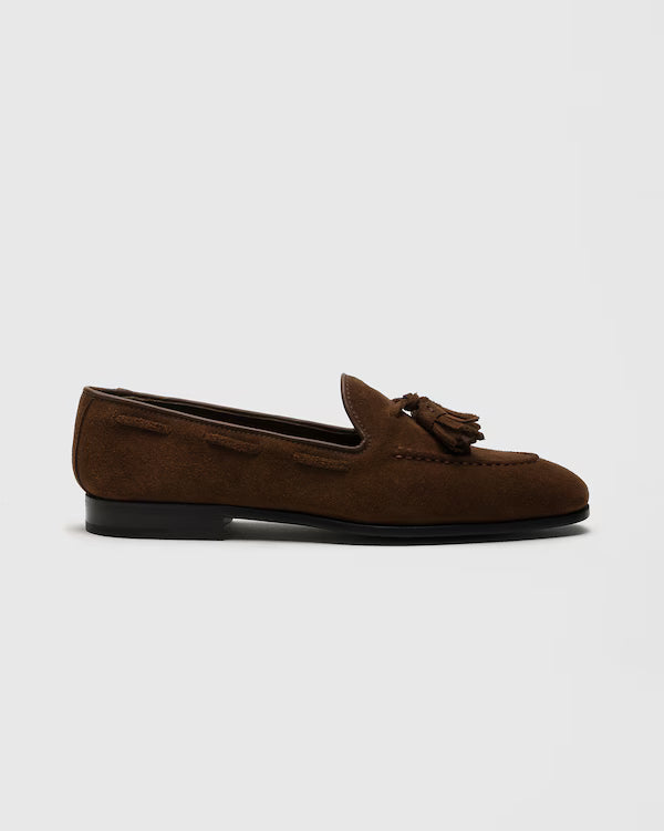 CLASSIC CHURCH’S BURNT PENNY LOAFER for Women | PEMBREY CALF LEATHER LOAFER