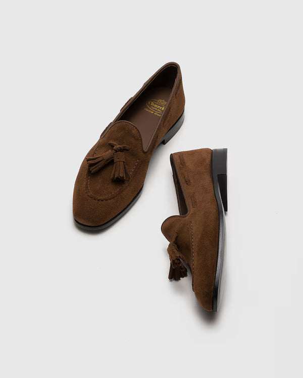 CLASSIC CHURCH’S BURNT PENNY LOAFER for Women | PEMBREY CALF LEATHER LOAFER