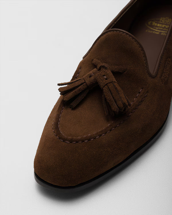 CLASSIC CHURCH’S BURNT PENNY LOAFER for Women | PEMBREY CALF LEATHER LOAFER