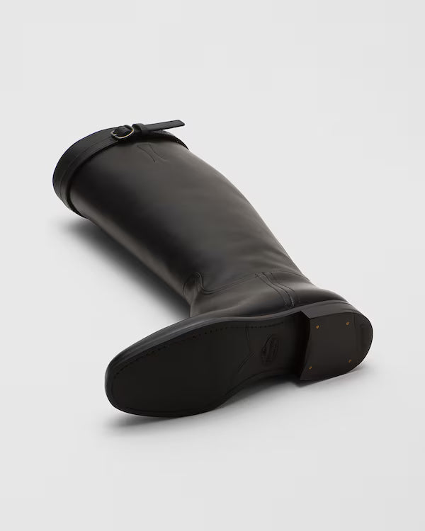 MICHELLE G NATURAL CALF BOOT | CHURCH’S WOMEN’S EQUESTRIAN ANKLE BOOT