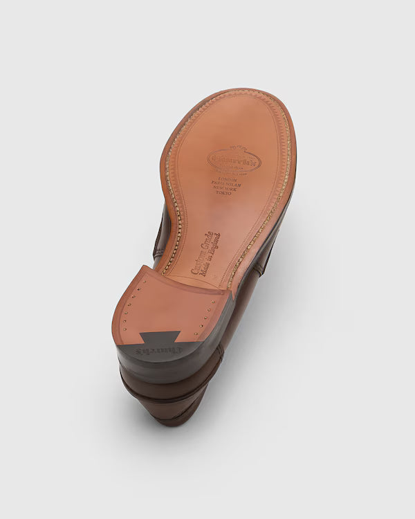 CHURCH’S PEMBREY CALF LEATHER LOAFER - COGNAC  | MEN’S CLASSIC PENNY LOAFER