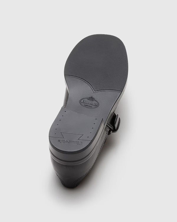 CHURCH’S IPER WOMEN’S MONK-STRAP SHOE – SOFT GRAIN LEATHER LACE-UP