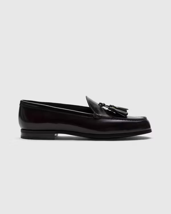PRISCILLA WOMEN’S POLISHED FUMÉ LEATHER LOAFER | CHURCH’S LUXURY FOOTWEAR