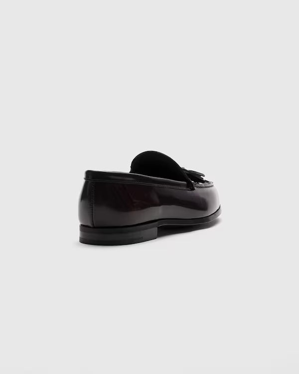 PRISCILLA WOMEN’S POLISHED FUMÉ LEATHER LOAFER | CHURCH’S LUXURY FOOTWEAR