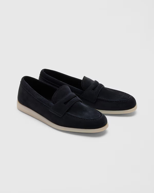 PORTSMOUTH SUEDE LOAFER | LIGHTWEIGHT LUXURY PENNY LOAFER FOR MEN