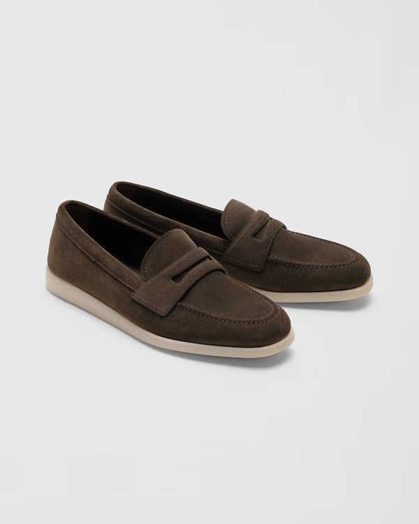 MILITARY PORTSMOUTH SUEDE LOAFER | LIGHTWEIGHT LUXURY PENNY LOAFER FOR MEN