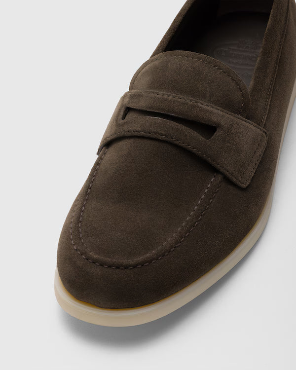 PORTSMOUTH SUEDE LOAFER | LIGHTWEIGHT LUXURY PENNY LOAFER FOR MEN