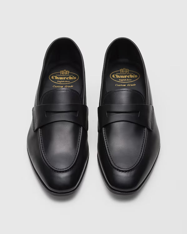 CHURCH’S MAESTEG CALFSKIN LOAFER | UNLINED LUXURY LEATHER SHOE