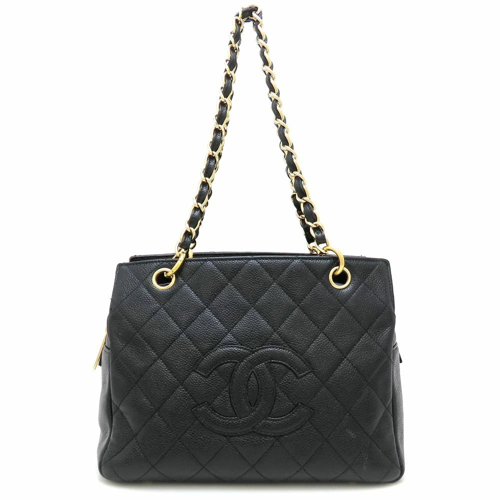 Chanel PTT Petit Timeless Black Caviar Leather Flap Bag A18004 – Pre-Owned