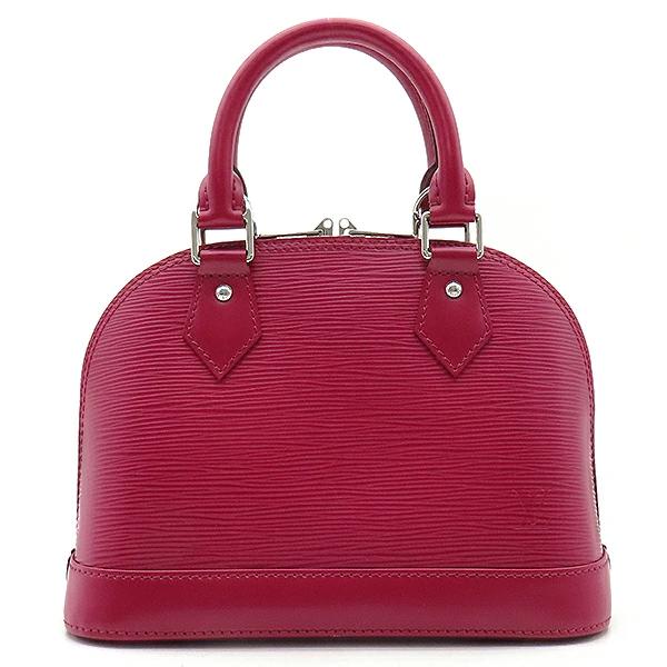 Louis Vuitton Alma BB Epi Leather Fuchsia Pink Crossbody Bag M40862 – Like New Condition | BeyVogue