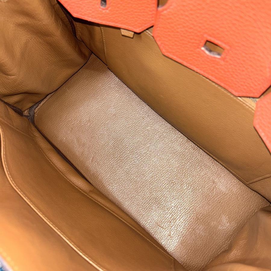 Hermès Birkin 35 Harlequin Multicolor Taurillon Leather Handbag with Palladium Hardware – Pre-Owned (2012 P Stamp)