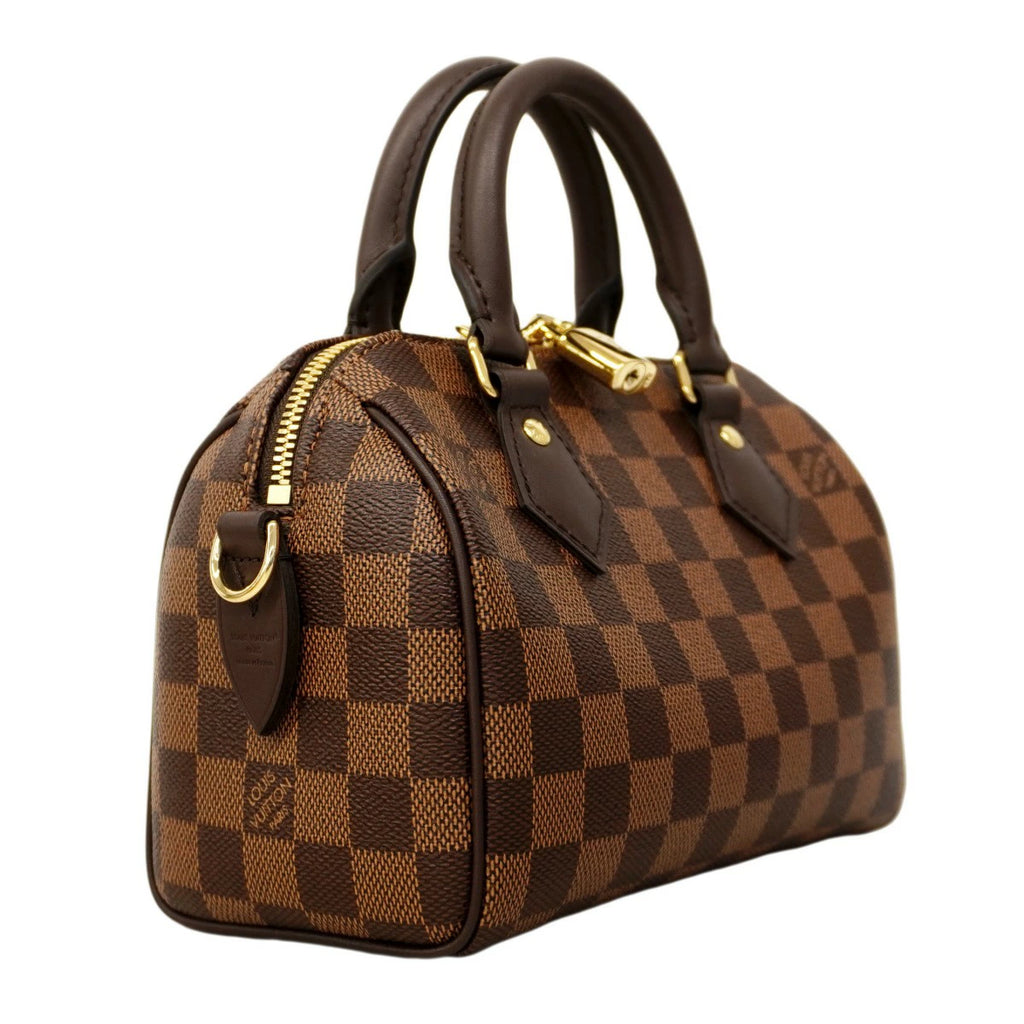 Louis Vuitton Speedy Bandoulière 20 Damier Ebene N40489 Mini Crossbody Bag – Very Good Condition | BeyVogue