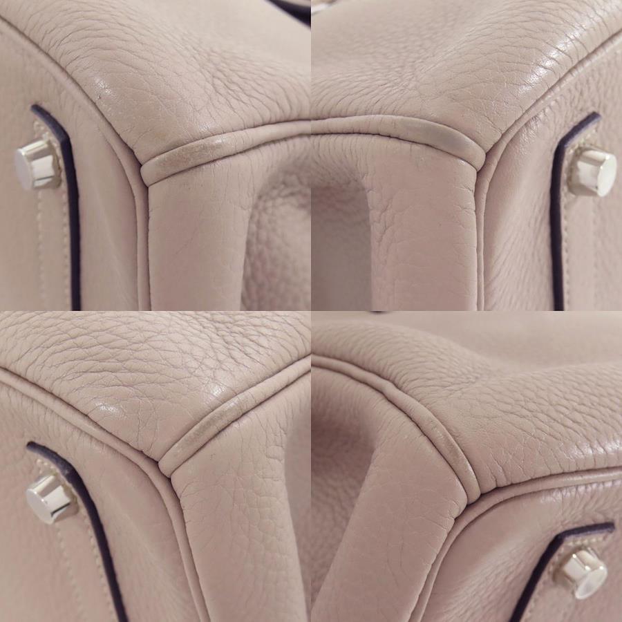 Hermès Birkin 35 Tourtière Grey Taurillon Leather Handbag with Palladium Hardware – Pre-Owned