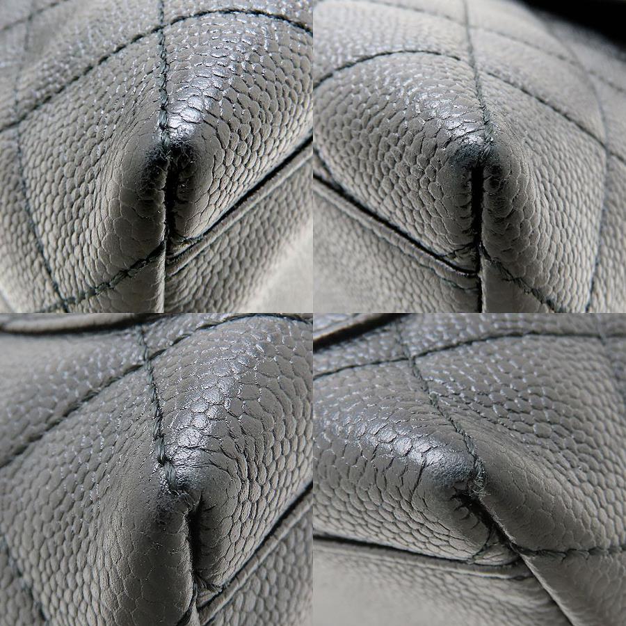 Chanel Matelassé Top Handle Bag A12397 Black Caviar Leather – Pre-Owned