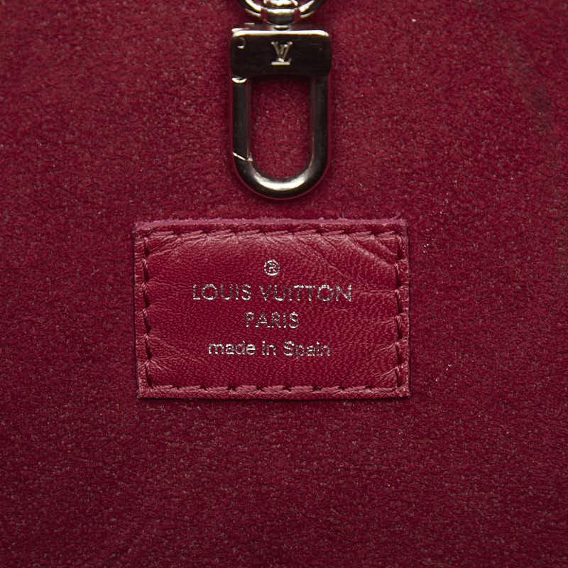 Louis Vuitton Neverfull PM Epi Leather Tote Bag M40959 – Fuchsia & Wine Red – Pre-Owned