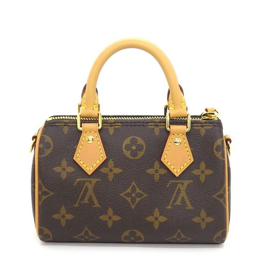 Louis Vuitton Nano Speedy Monogram M61252 Mini Crossbody Bag – Very Good Condition | BeyVogue