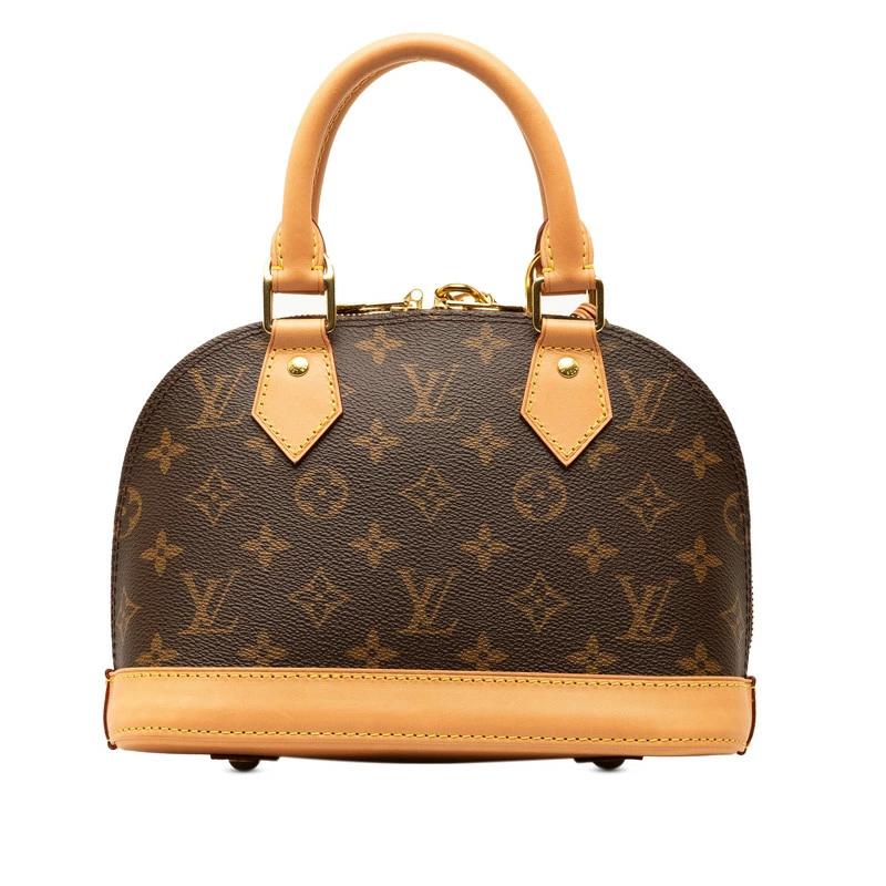 Louis Vuitton Alma BB Monogram Canvas Crossbody Bag M53152 Brown – Pre-Owned Very Good Condition | BeyVogue