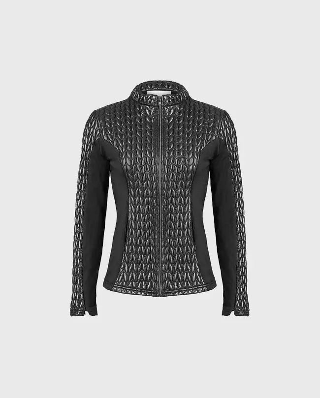 ANNA-F JACKET – ELEGANT STRUCTURED TEXTURED JACKET | WOMEN’S PARISIAN STYLE