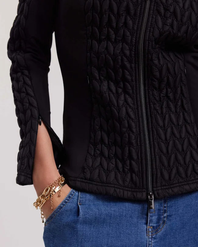 ANNA-F JACKET – ELEGANT STRUCTURED TEXTURED JACKET | WOMEN’S PARISIAN STYLE