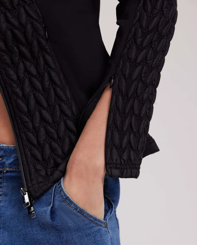 ANNA-F JACKET – ELEGANT STRUCTURED TEXTURED JACKET | WOMEN’S PARISIAN STYLE